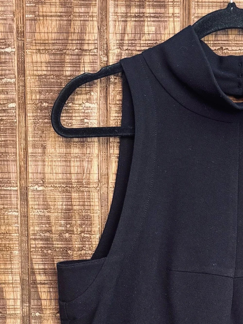 Free People Black Mod Mock Beck Tunic Dress